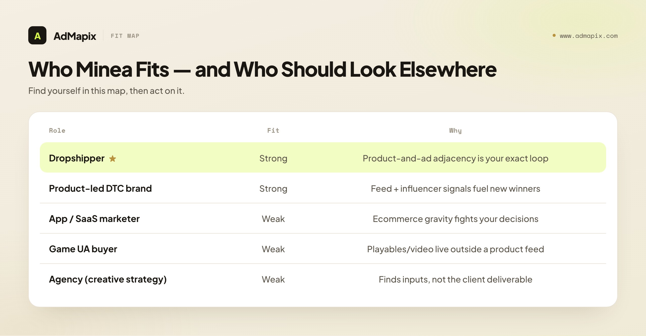 Who Minea Fits — and Who Should Look Elsewhere