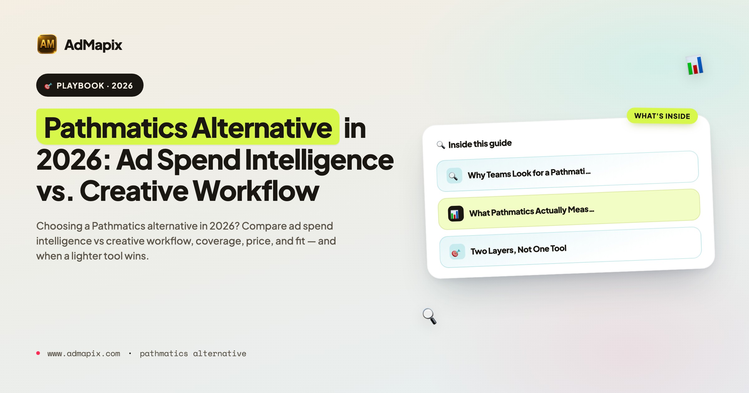 Pathmatics Alternative 2026: Spend vs Creative Workflow