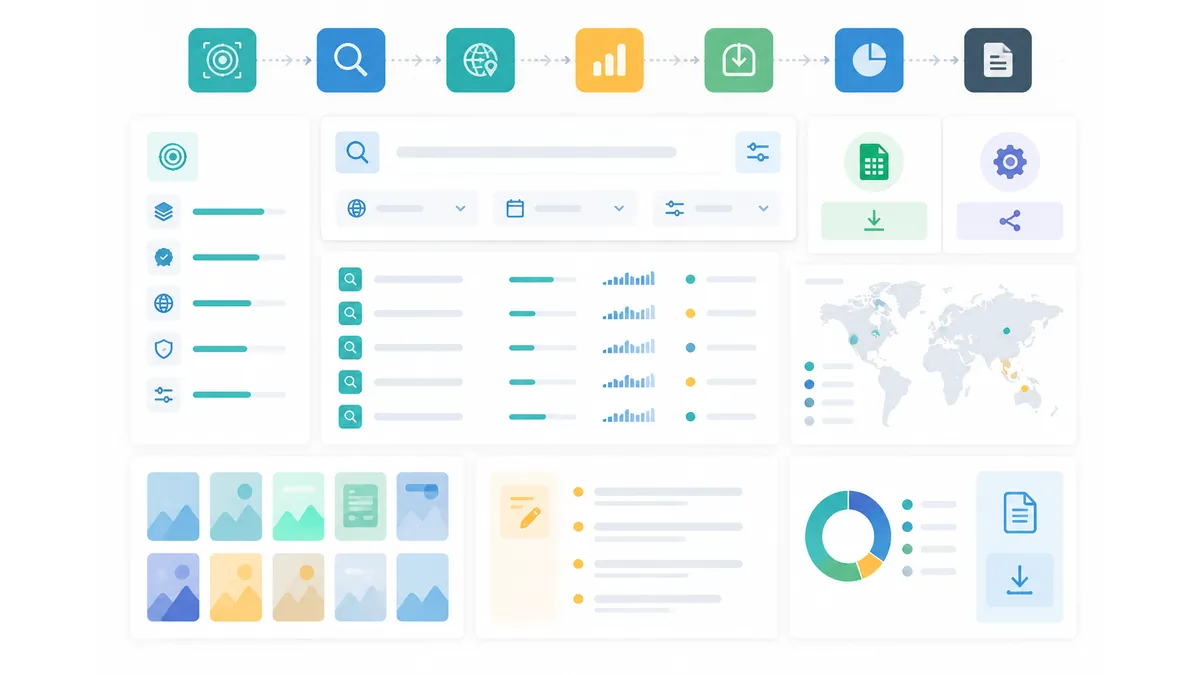 Apple Search Ads spy tool workflow: keyword tracking, App Store search evidence, bid notes, and reports