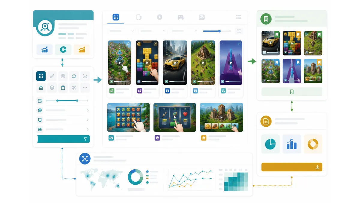 ironSource ad intelligence workflow for LevelPlay user acquisition monetization creative evidence and reports