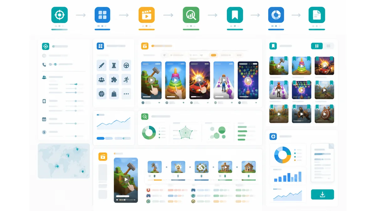 Moloco ad intelligence workflow for AI mobile app growth creative evidence and reports